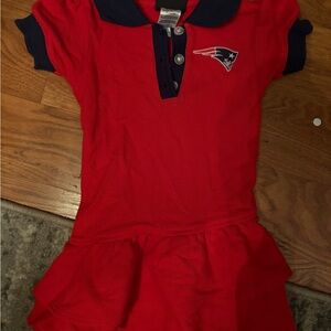 New England Patriots Baby Cheer Dress – NFL Team Apparel (Size 24M)